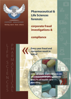Pharmaceutical & Life Science Forensic. A new forensic product.