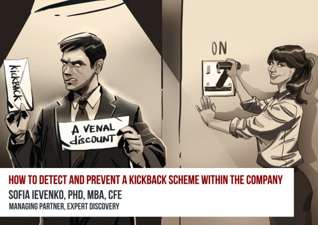 How to detect and prevent a kickback scheme within the company